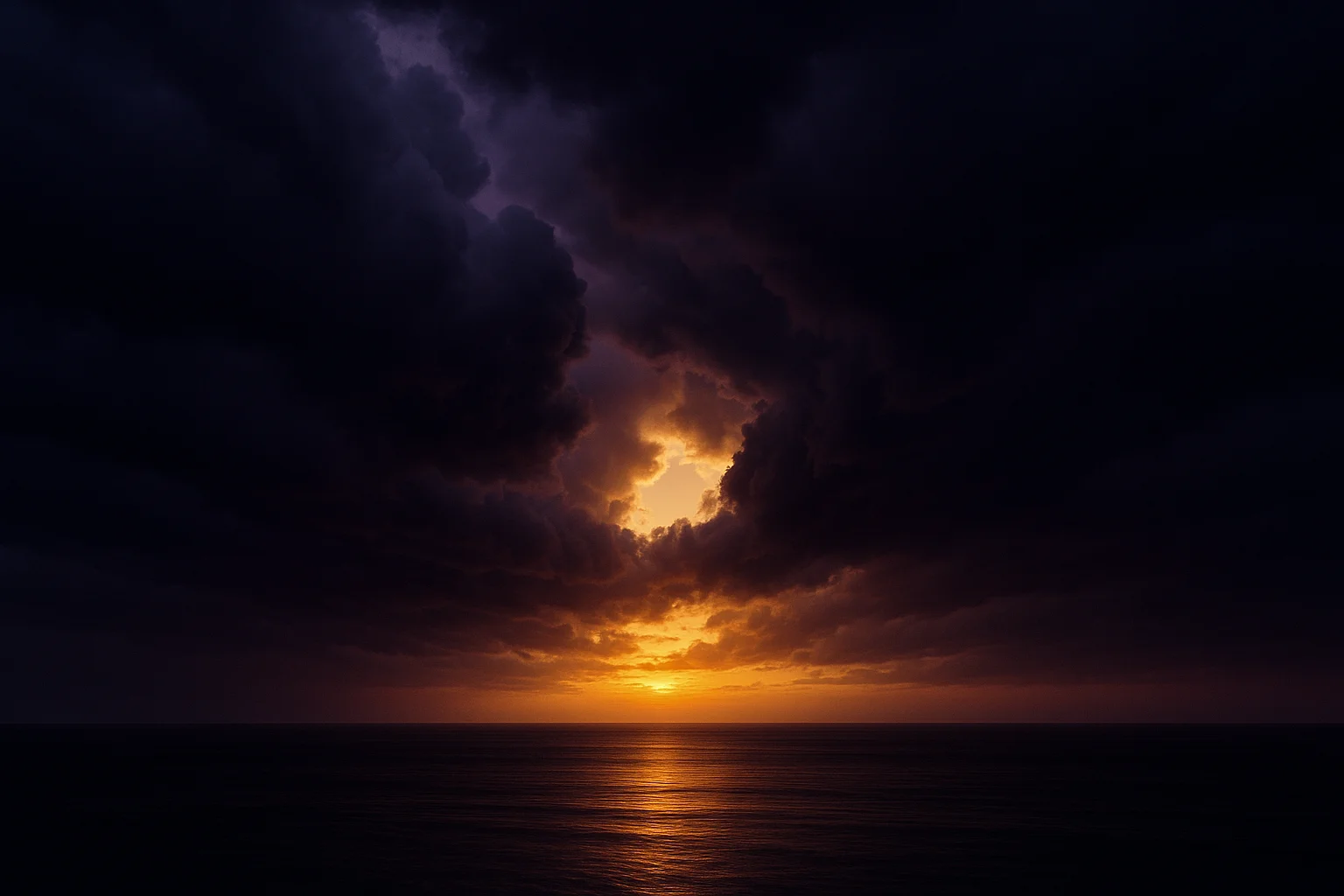 Person practicing calm breathing techniques